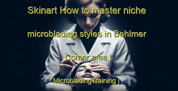 Skinart How to master niche microblading styles in Behlmer Corner area | MicrobladingTraining | MicrobladingClasses | SkinartTraining-United States